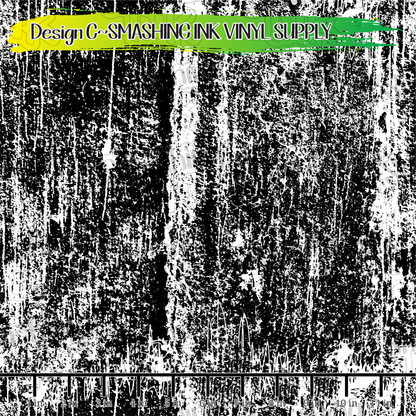 Black White Grunge ★ Pattern Vinyl | Faux Leather | Sublimation (TAT 3 BUS DAYS)
