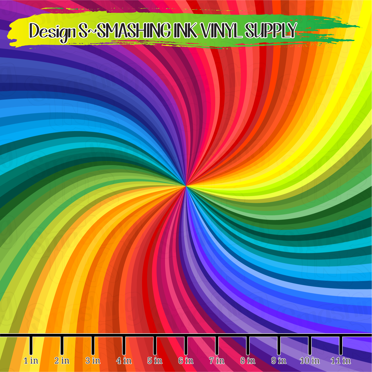 Rainbow Lines ★ Pattern Vinyl | Faux Leather | Sublimation (TAT 3 BUS DAYS)