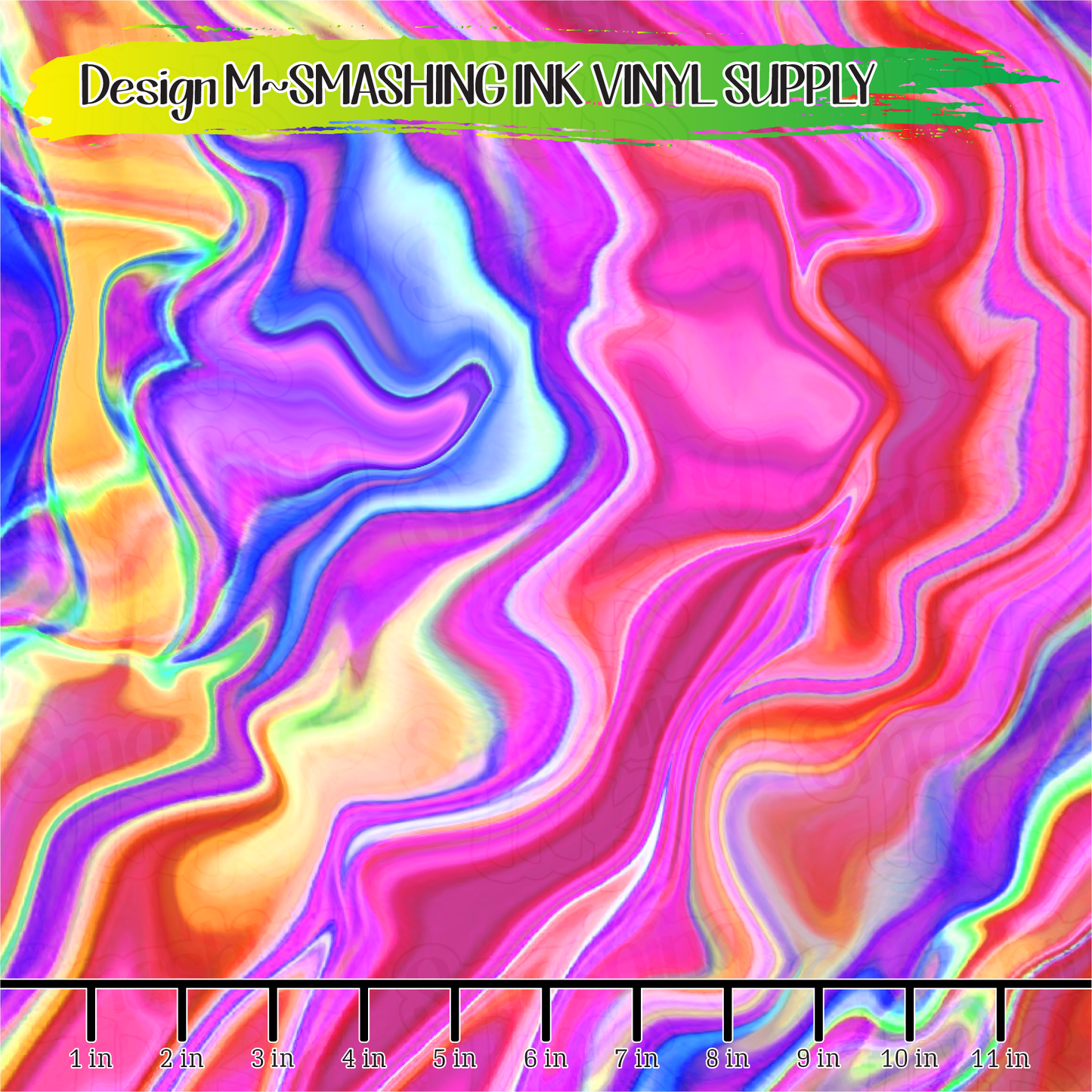 Colorful Swirls ★ Pattern Vinyl | Faux Leather | Sublimation (TAT 3 BUS DAYS)