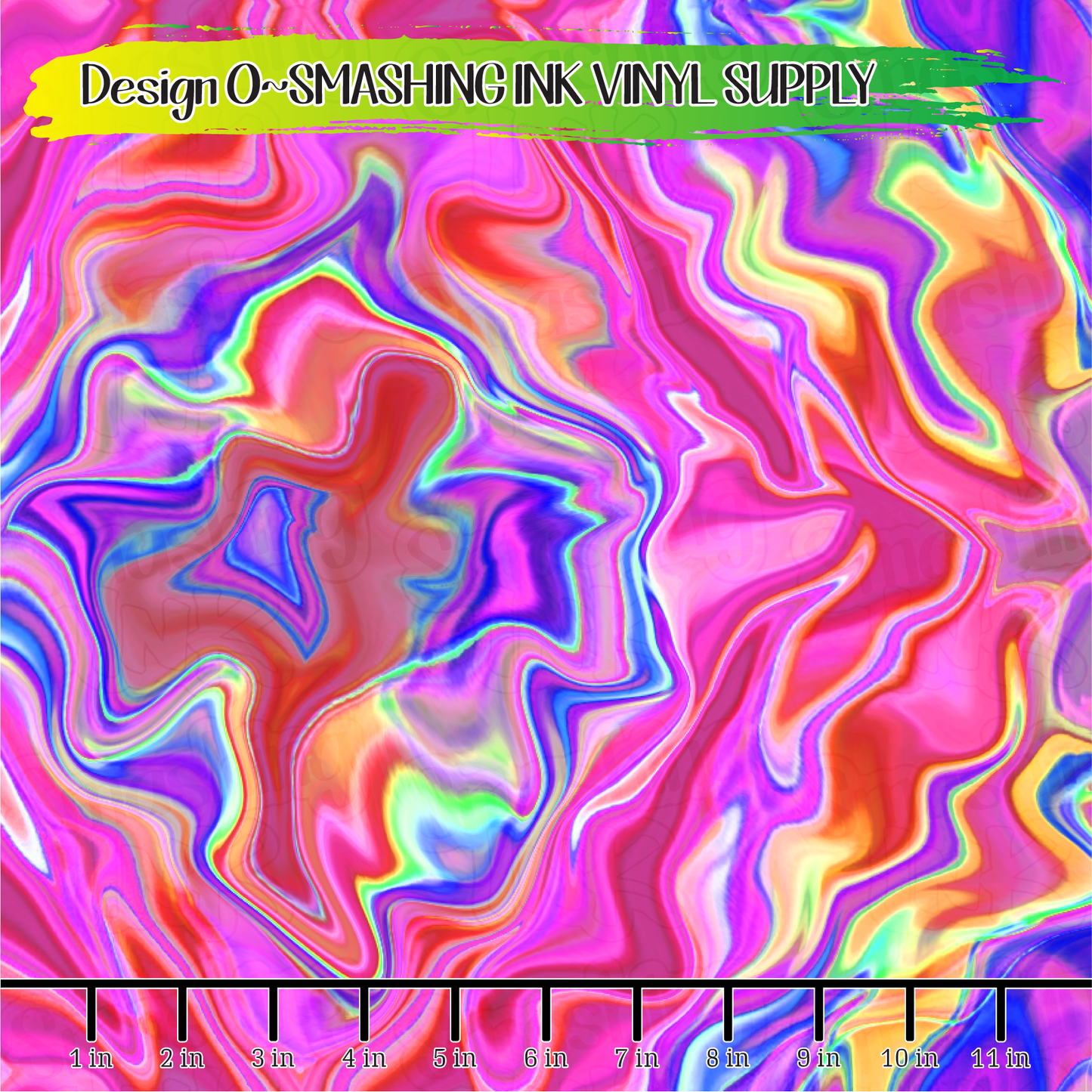 Colorful Swirls ★ Pattern Vinyl | Faux Leather | Sublimation (TAT 3 BUS DAYS)