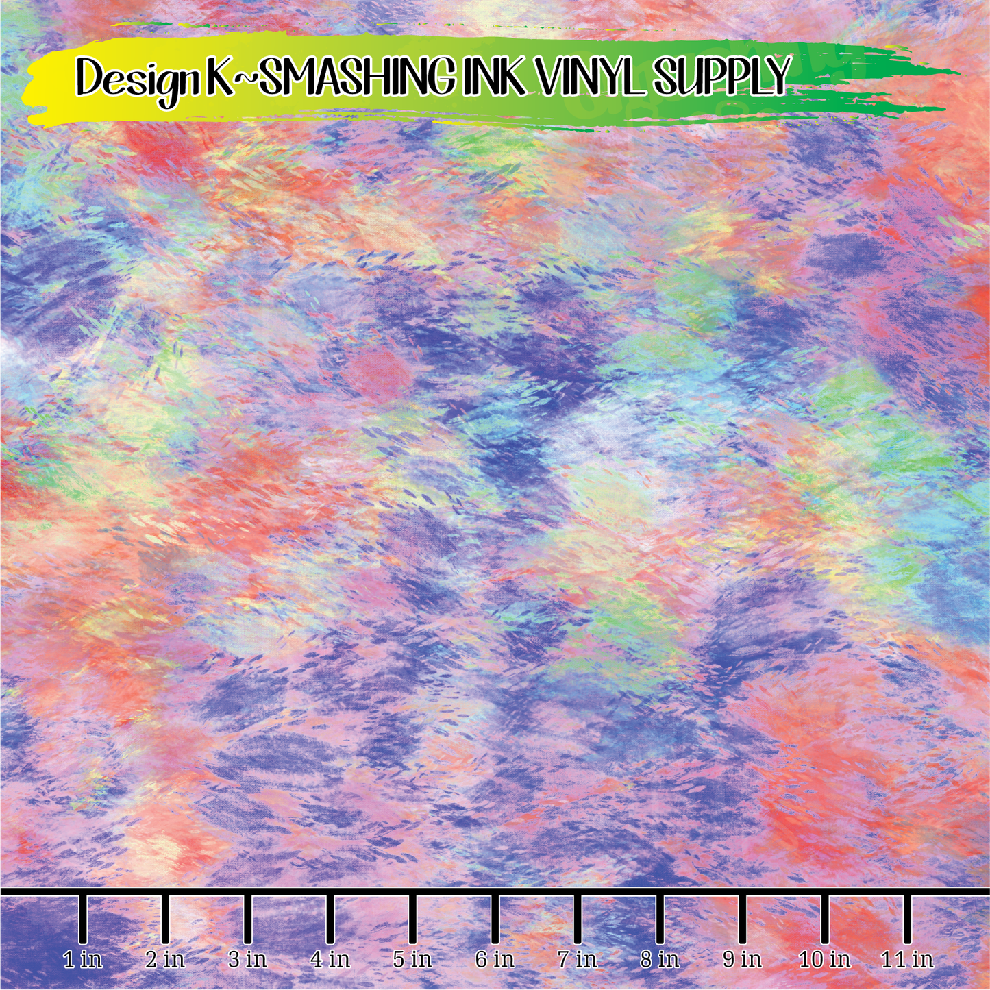 Colorful Pastel ★ Pattern Vinyl | Faux Leather | Sublimation (TAT 3 BUS DAYS)