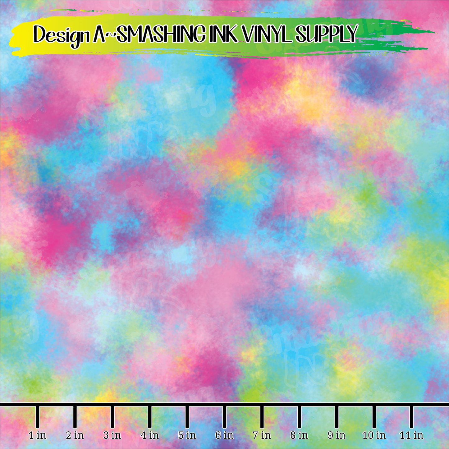 Colorful Blur ★ Pattern Vinyl | Faux Leather | Sublimation (TAT 3 BUS DAYS)