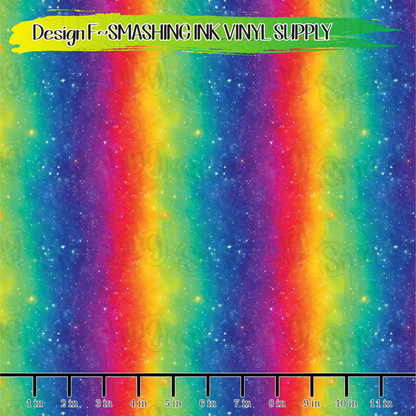 Rainbow Galaxy ★ Laser Safe Adhesive Film (TAT 3 BUS DAYS)