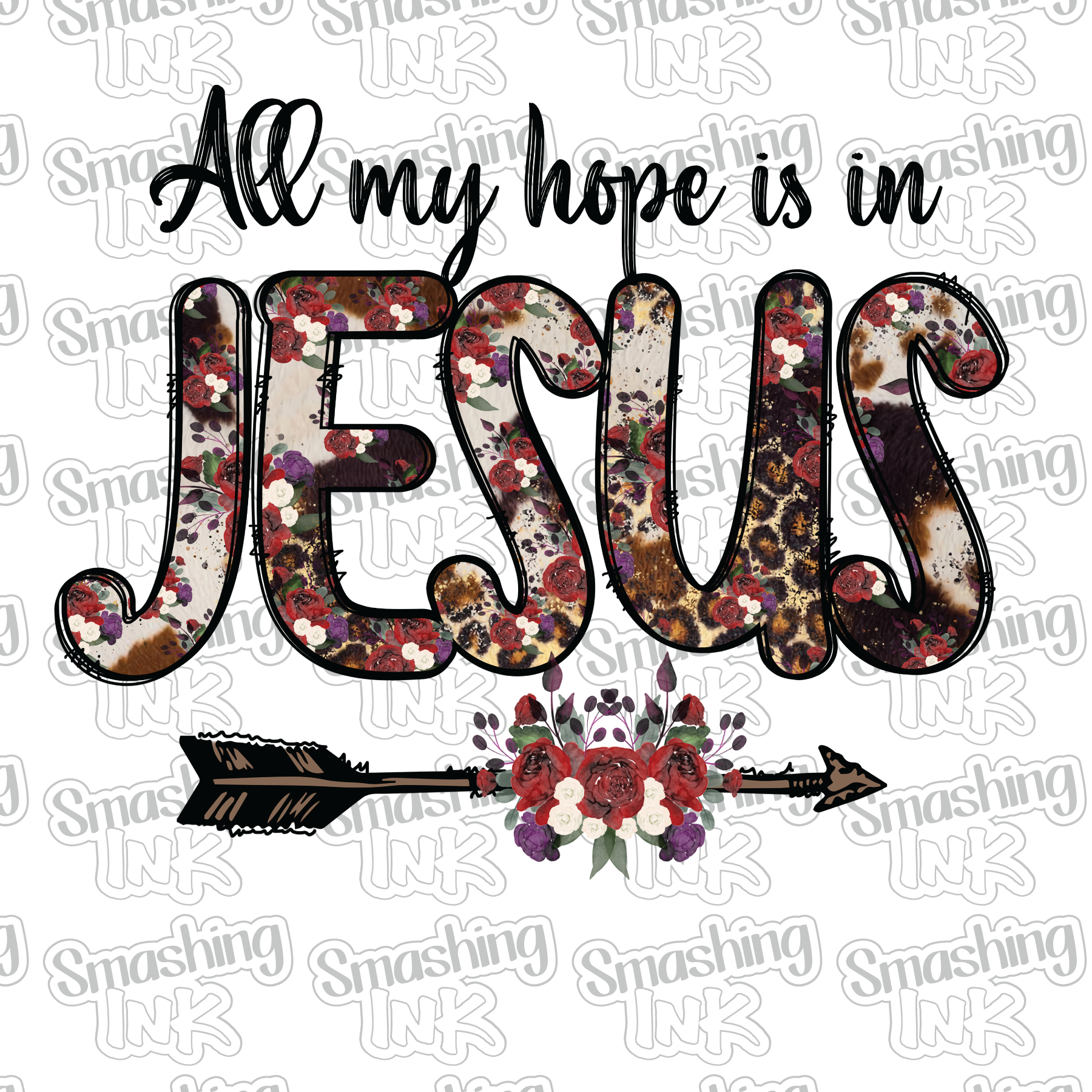 Hope In Jesus - Heat Transfer | DTF | Sublimation (TAT 3 BUS DAYS) [16 ...