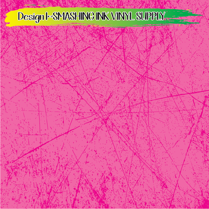 Pink Distress ★ Pattern Vinyl | Faux Leather | Sublimation (TAT 3 BUS DAYS)