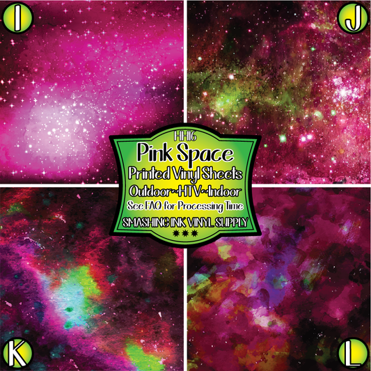Pink Space ★ Laser Safe Adhesive Film (TAT 3 BUS DAYS)