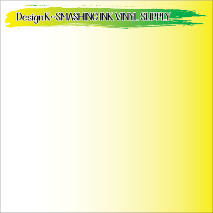 Yellow Ombre ★ Pattern Vinyl | Faux Leather | Sublimation (TAT 3 BUS DAYS)