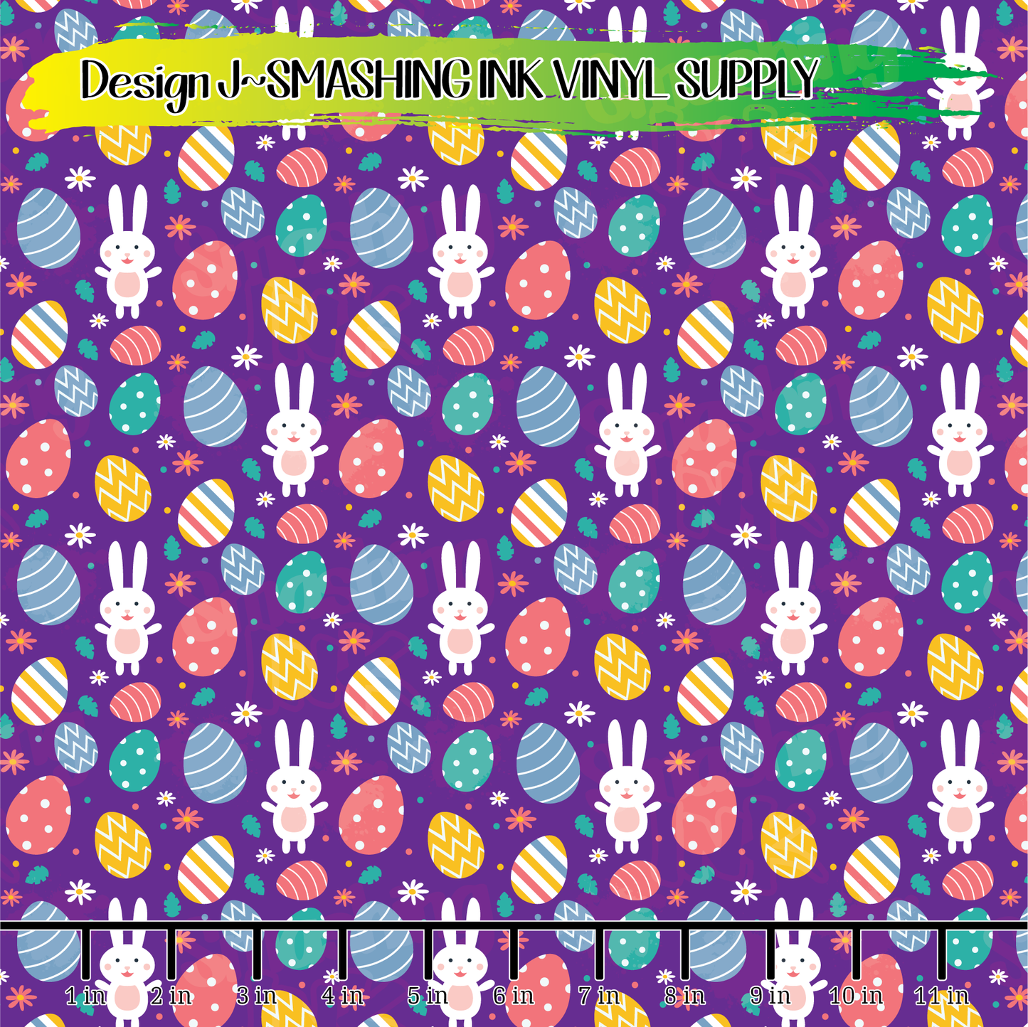 Easter Pattern ★ Pattern Vinyl | Faux Leather | Sublimation (TAT 3 BUS DAYS)