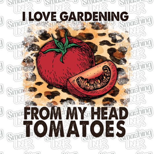 I Love Gardening - Heat Transfer | DTF | Sublimation (TAT 3 BUS DAYS) [9I-13HTV]