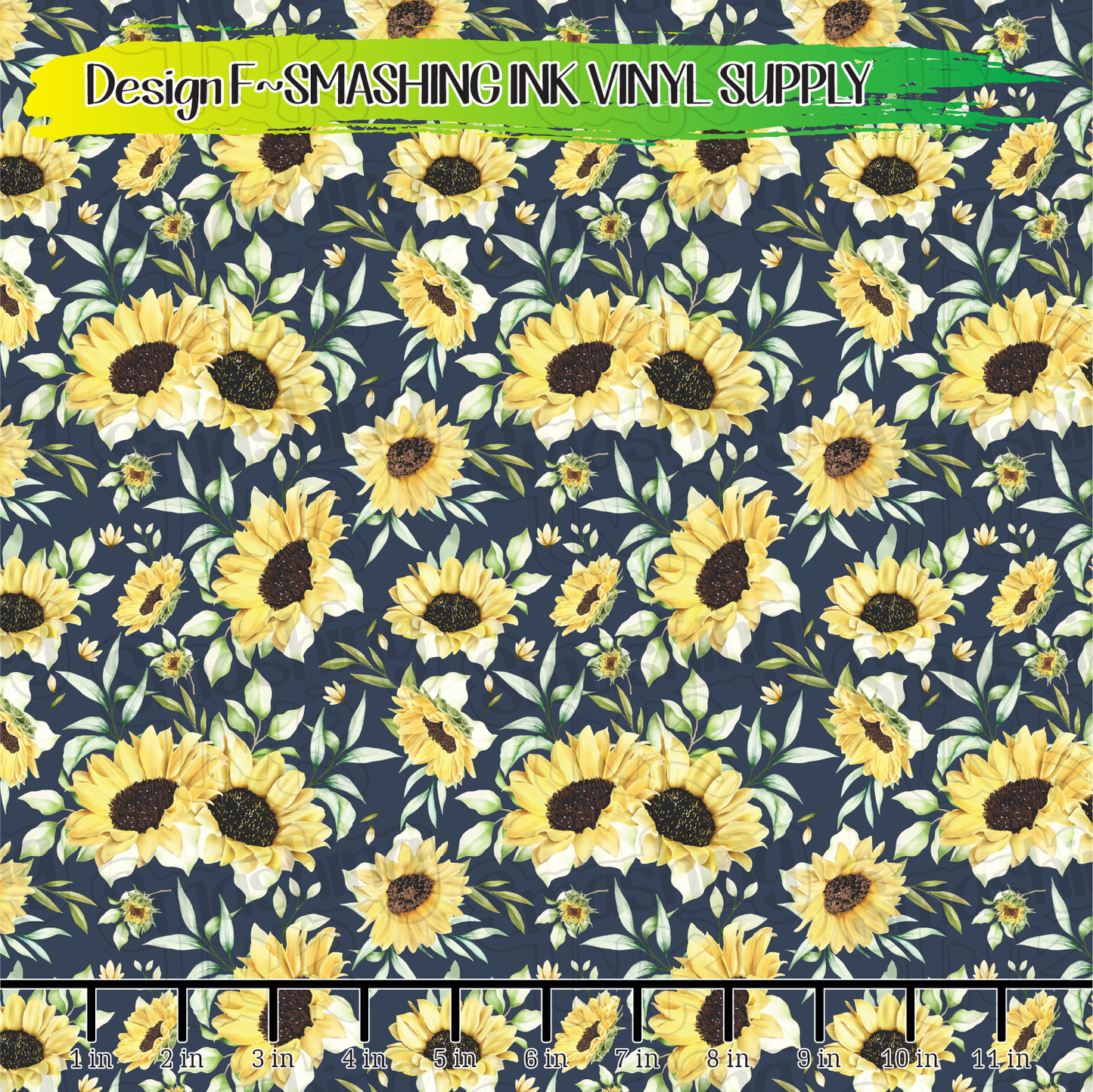 Sunflowers ★ Laser Safe Adhesive Film (TAT 3 BUS DAYS)