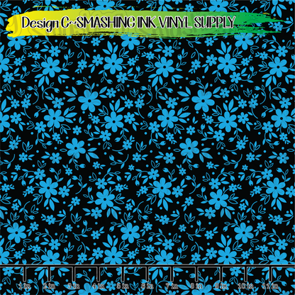 Floral Pattern ★ Laser Safe Adhesive Film (TAT 3 BUS DAYS)