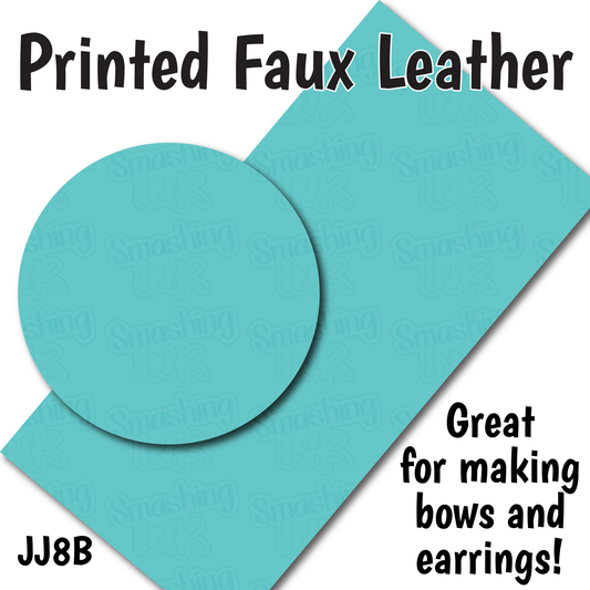 Teal - Faux Leather Sheet (SHIPS IN 3 BUS DAYS)