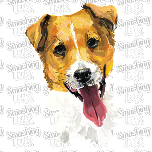 Jack Russell Terrier - Heat Transfer | DTF | Sublimation (TAT 3 BUS DAYS) [6B-3HTV]