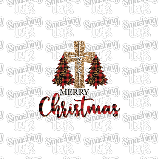 Jesus Merry Christmas - Heat Transfer | DTF | Sublimation (TAT 3 BUS DAYS) [4G41-8HTV]