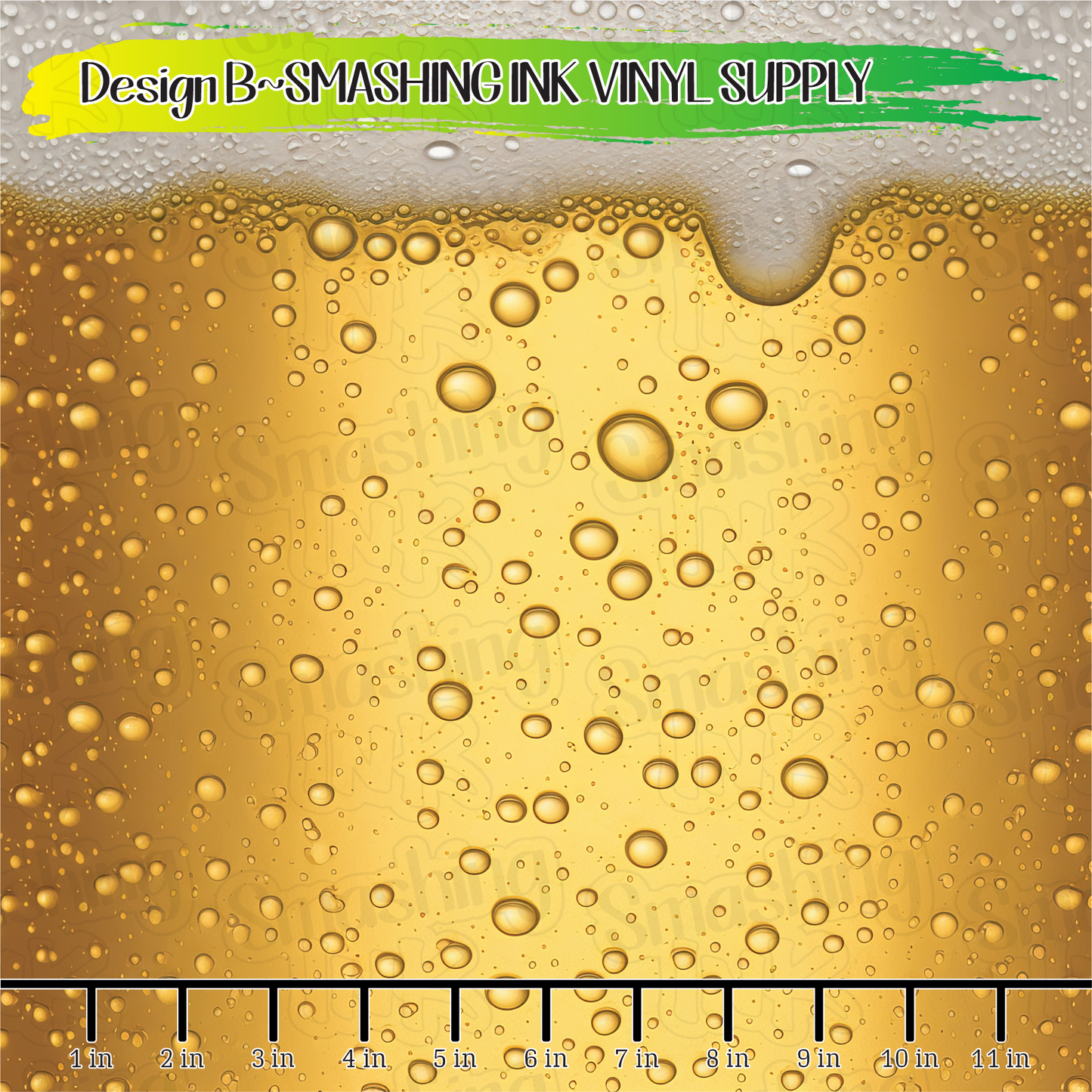 Beer 1 ★ Pattern Vinyl | Faux Leather | Sublimation (TAT 3 BUS DAYS)