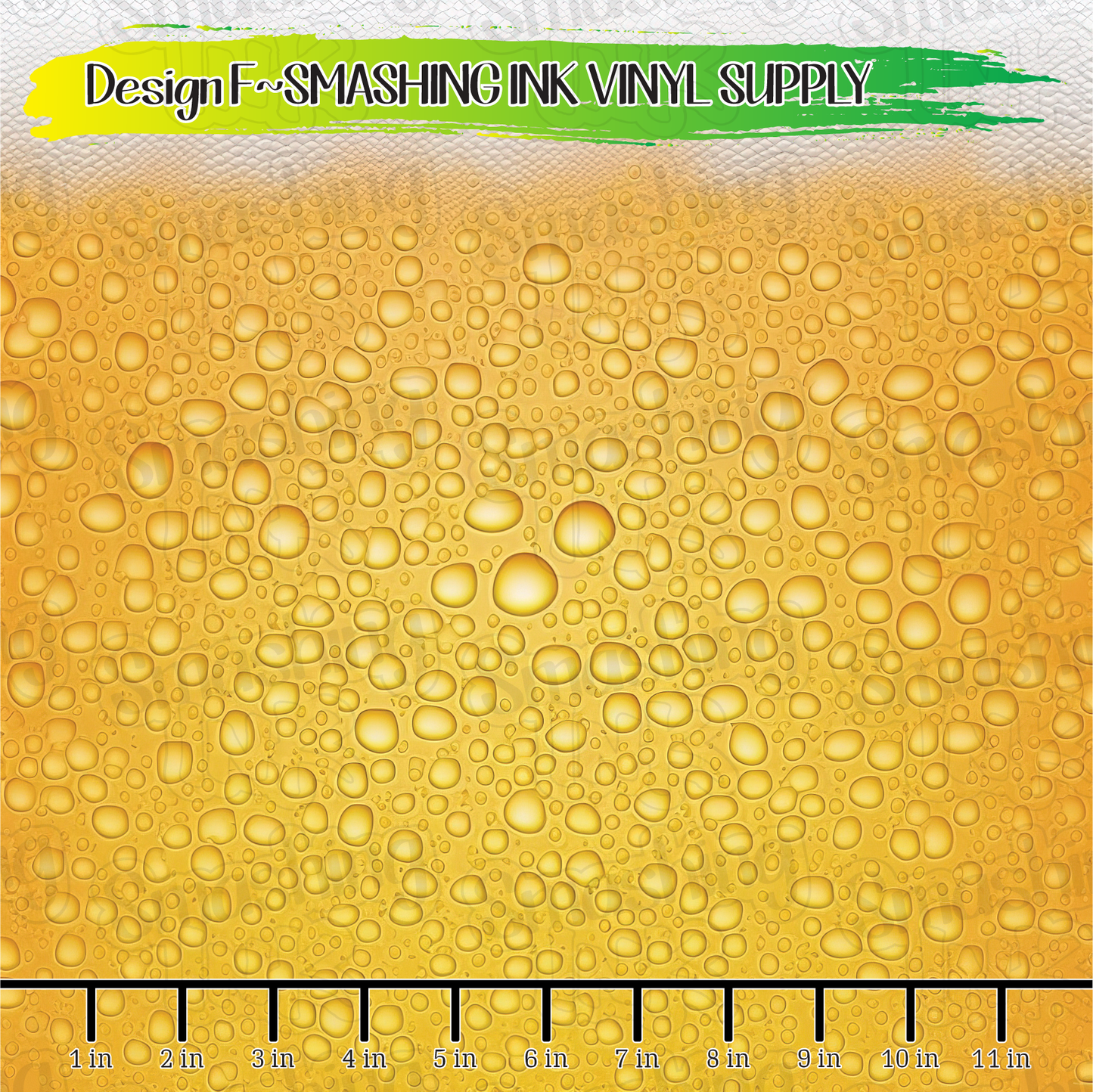 Beer 2 ★ Pattern Vinyl | Faux Leather | Sublimation (TAT 3 BUS DAYS)