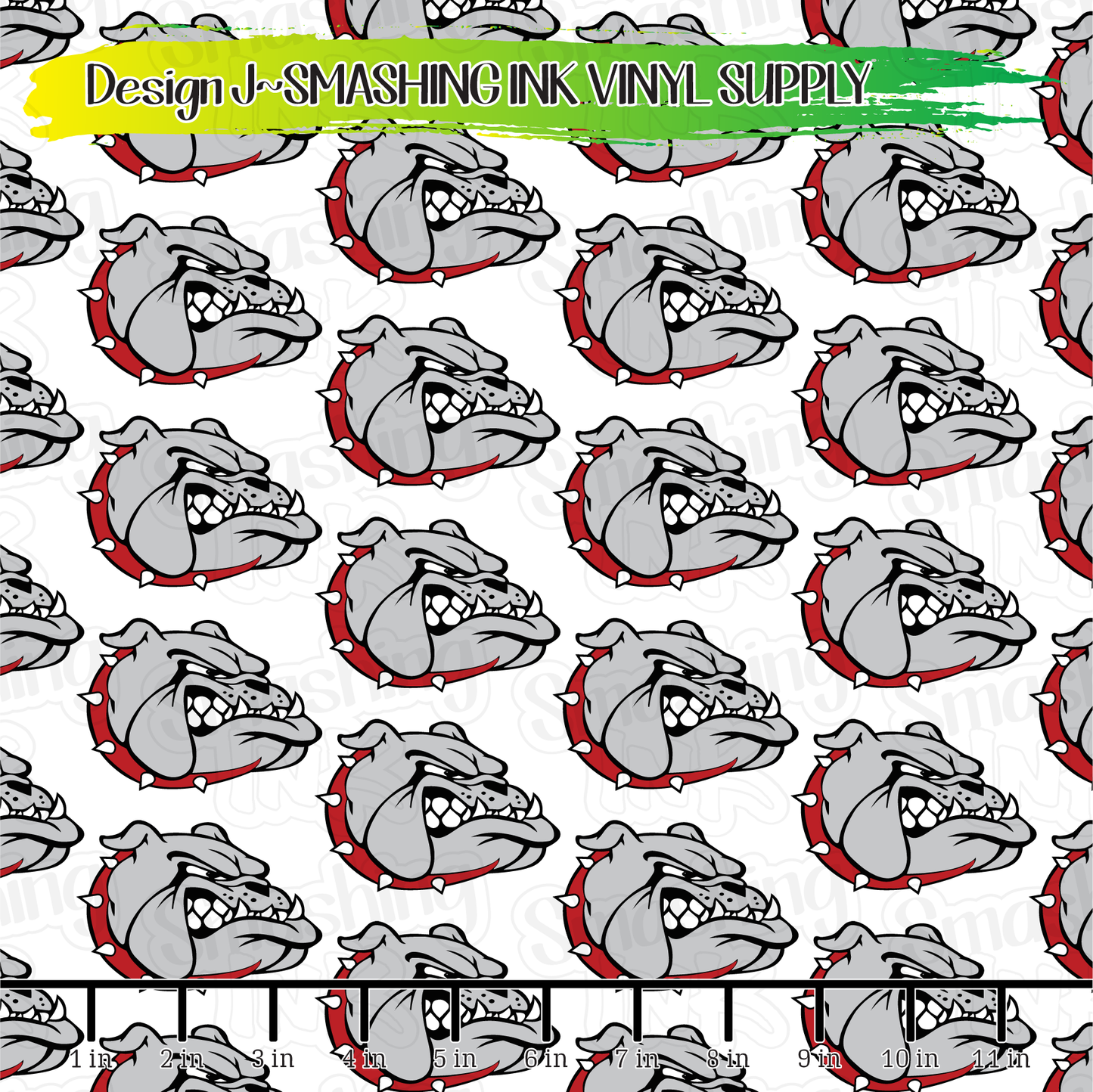 Nampa Bulldogs ★ Pattern Vinyl | Faux Leather | Sublimation (TAT 3 BUS DAYS)