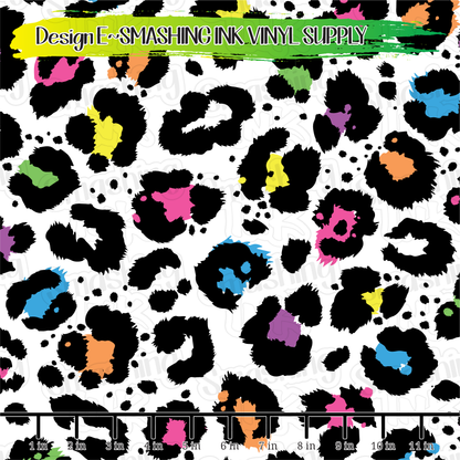 Pastel Cheetah ★ Laser Safe Adhesive Film (TAT 3 BUS DAYS)