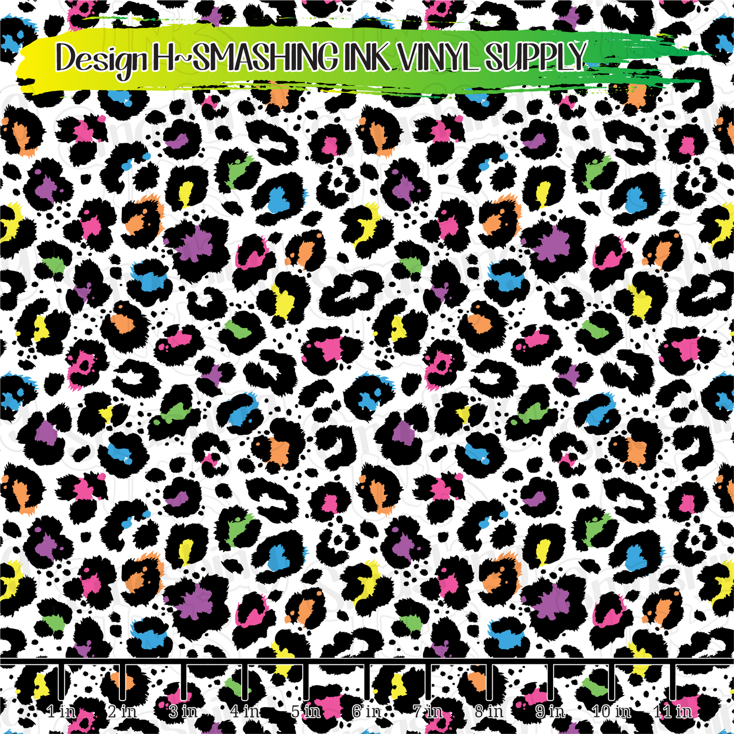 Pastel Cheetah ★ Laser Safe Adhesive Film (TAT 3 BUS DAYS)