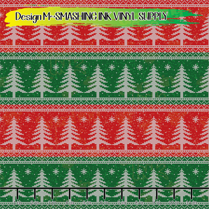 Christmas Sweaters ★ Pattern Vinyl | Faux Leather | Sublimation (TAT 3 BUS DAYS)