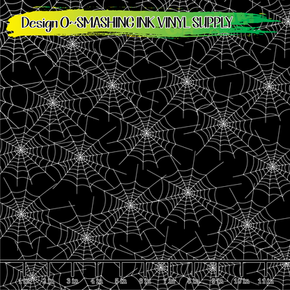 Spider Webs ★ Pattern Vinyl | Faux Leather | Sublimation (TAT 3 BUS DAYS)