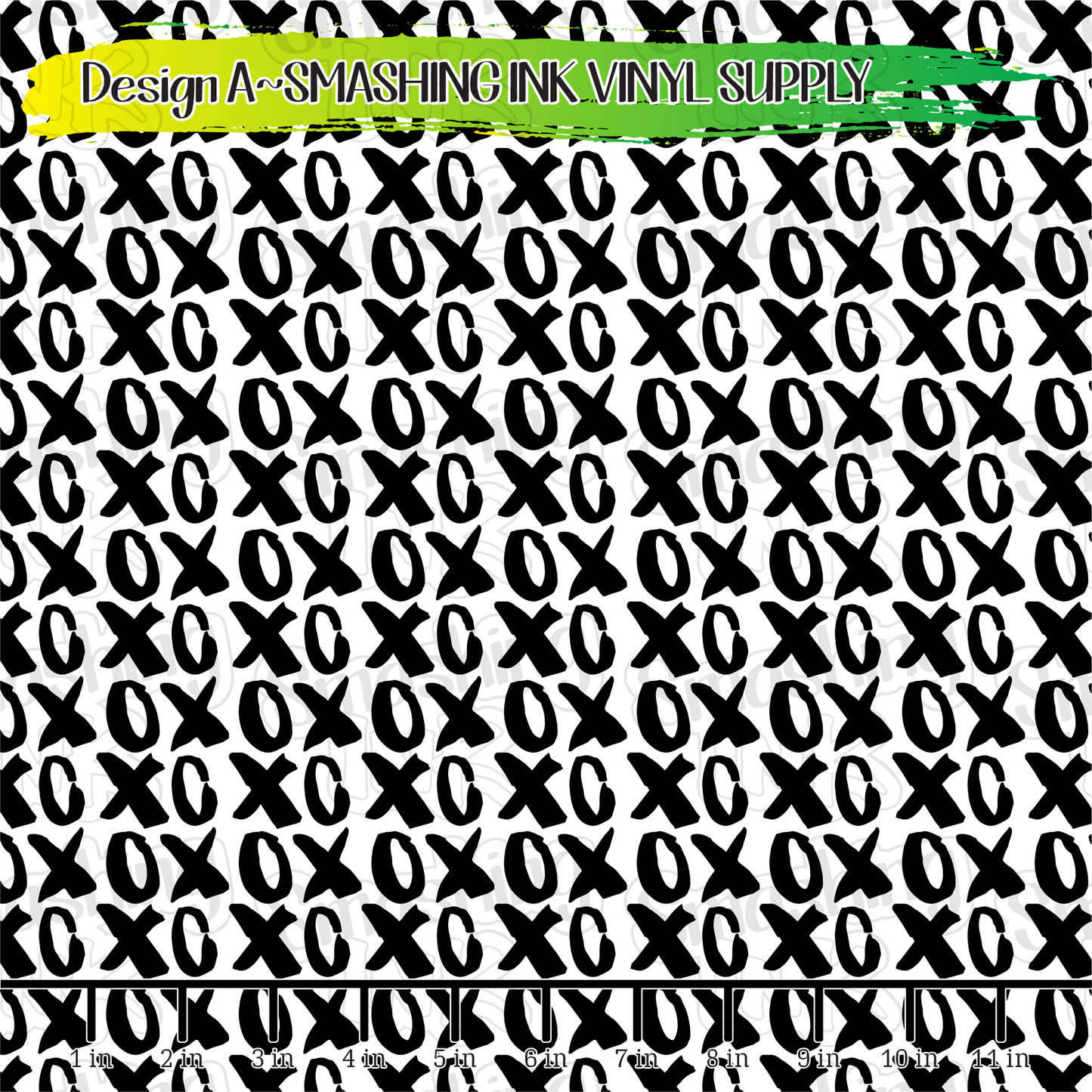 XOXO  ★ Pattern Vinyl | Faux Leather | Sublimation (TAT 3 BUS DAYS)