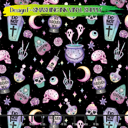 Pastel Goth ★ Laser Safe Adhesive Film (TAT 3 BUS DAYS)