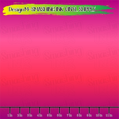 Pink Red Ombre ★ Laser Safe Adhesive Film (TAT 3 BUS DAYS)