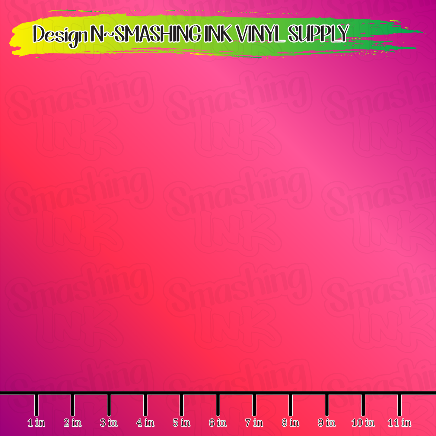 Pink Red Ombre ★ Pattern Vinyl | Faux Leather | Sublimation (TAT 3 BUS DAYS)
