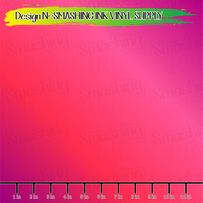 Pink Red Ombre ★ Laser Safe Adhesive Film (TAT 3 BUS DAYS)