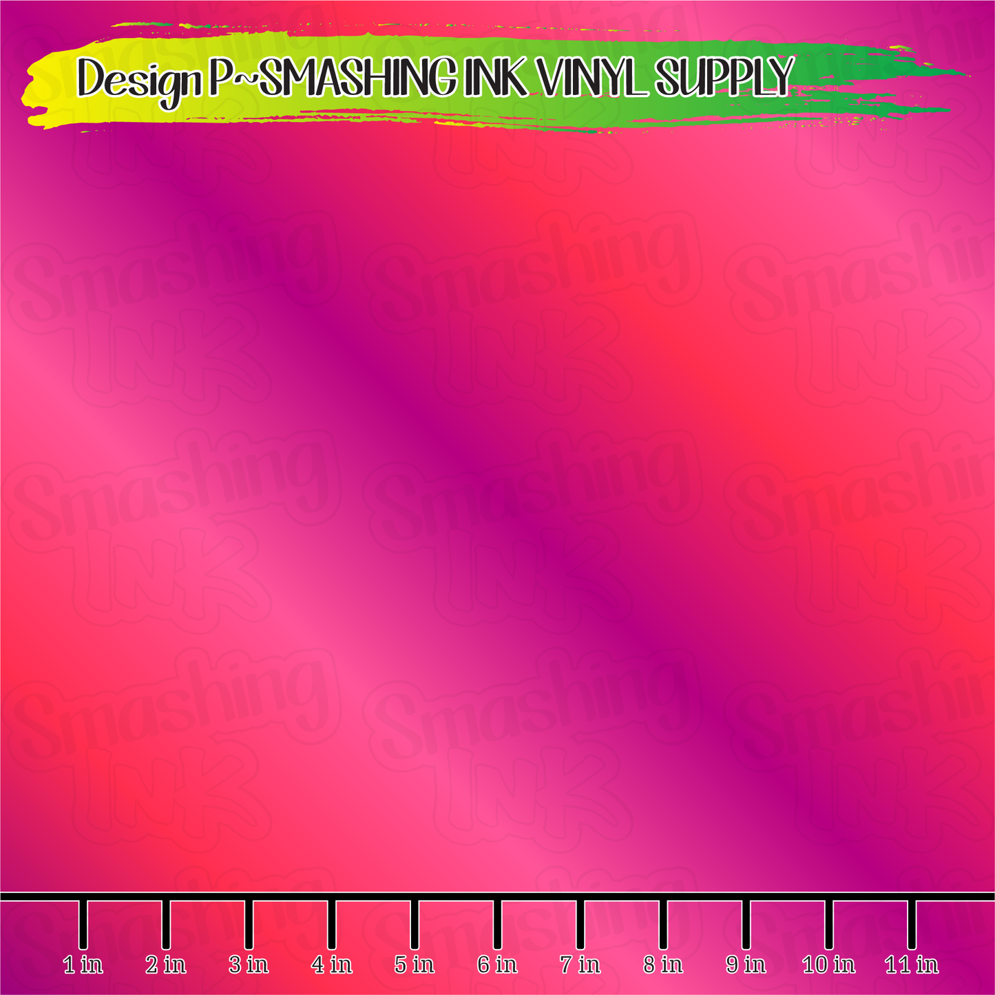 Pink Red Ombre ★ Pattern Vinyl | Faux Leather | Sublimation (TAT 3 BUS DAYS)