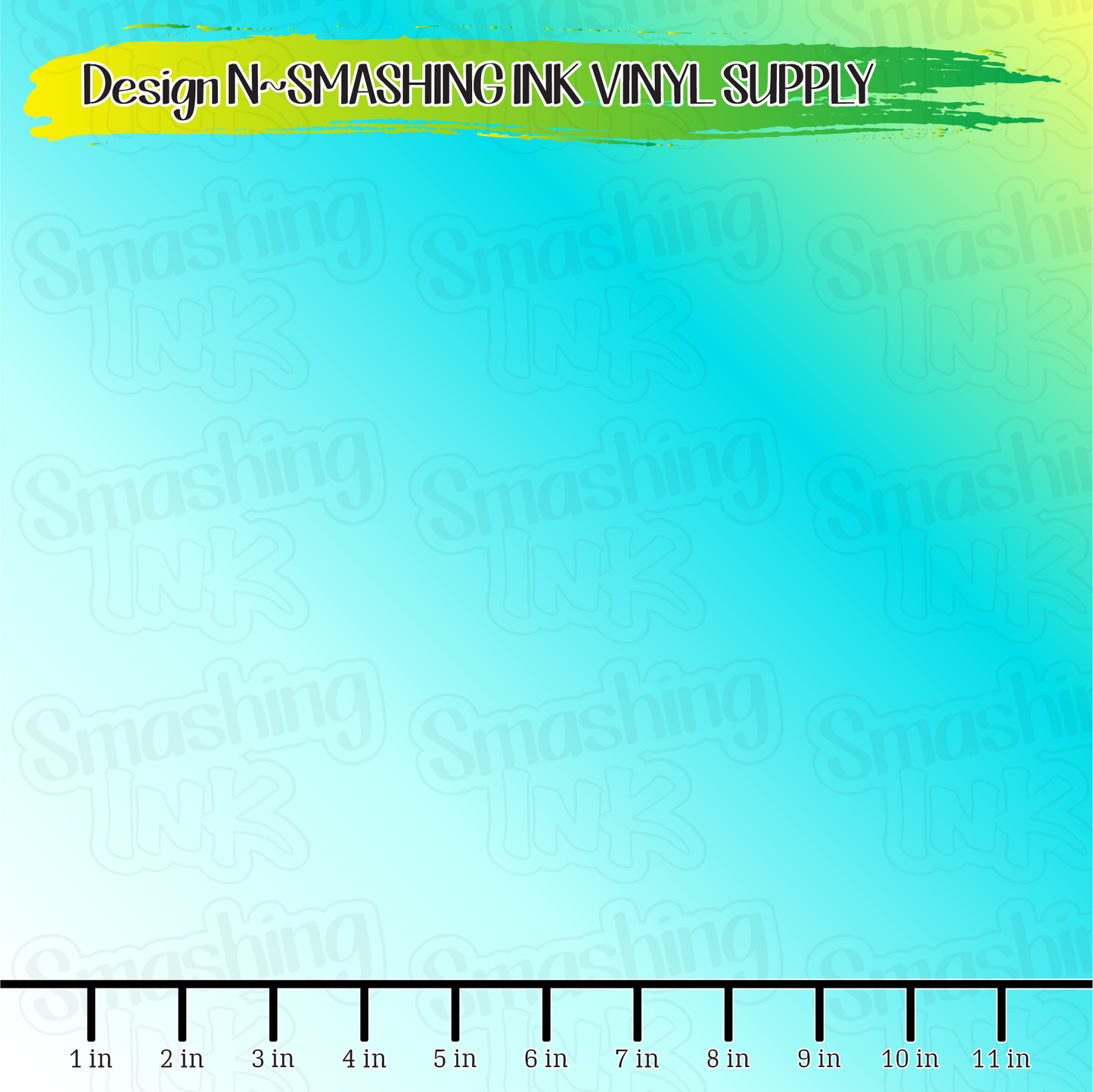 Green Blue Ombre ★ Laser Safe Adhesive Film (TAT 3 BUS DAYS)