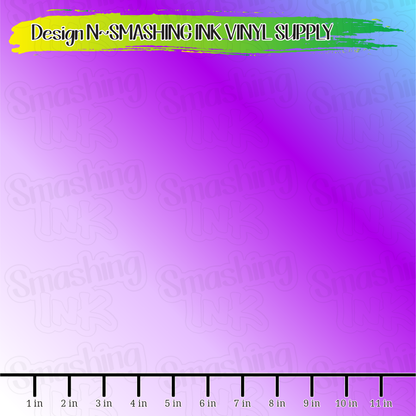 Purple Blue Ombre ★ Pattern Vinyl | Faux Leather | Sublimation (TAT 3 BUS DAYS)