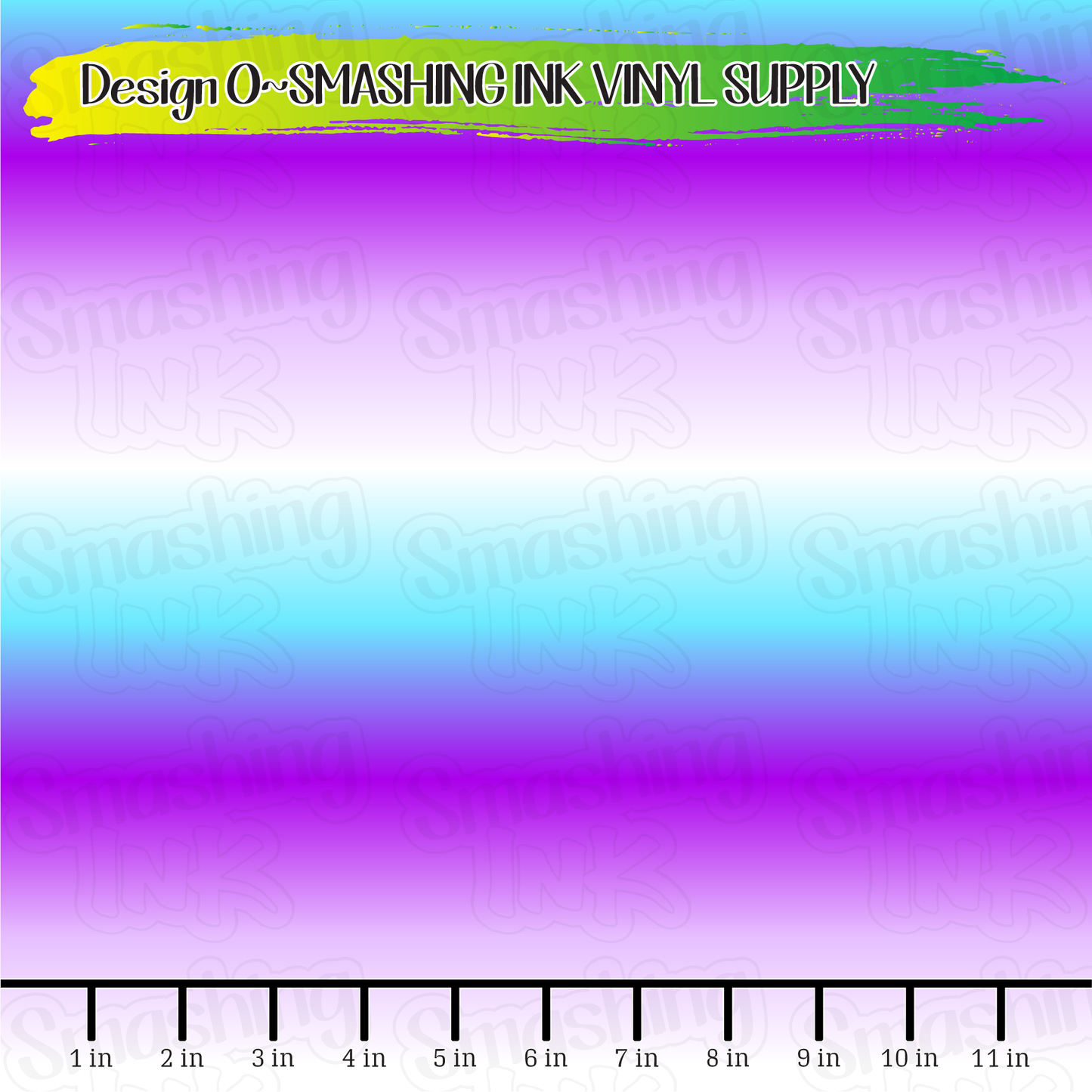 Purple Blue Ombre ★ Laser Safe Adhesive Film (TAT 3 BUS DAYS)