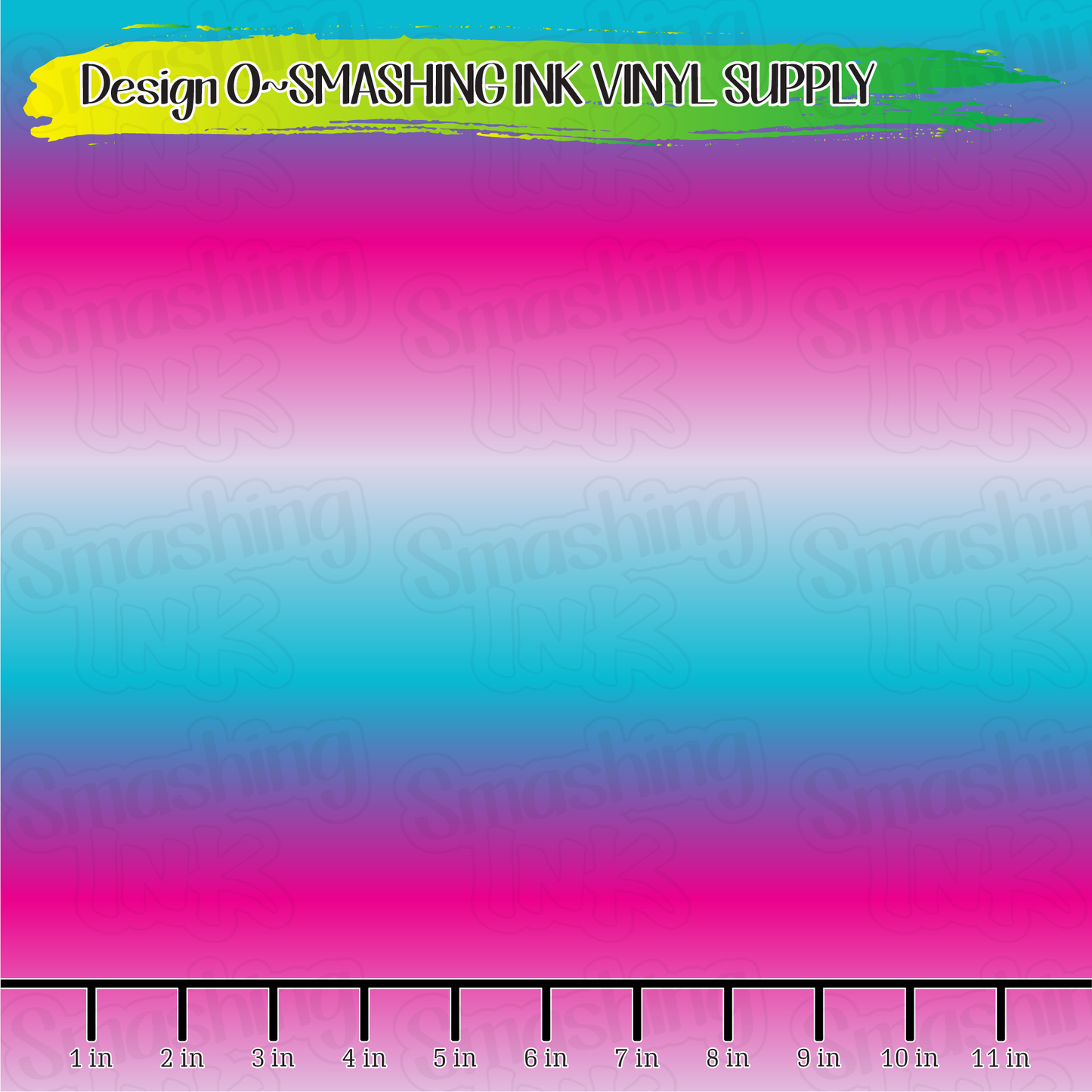 Pink Blue Ombre ★ Pattern Vinyl | Faux Leather | Sublimation (TAT 3 BUS DAYS)