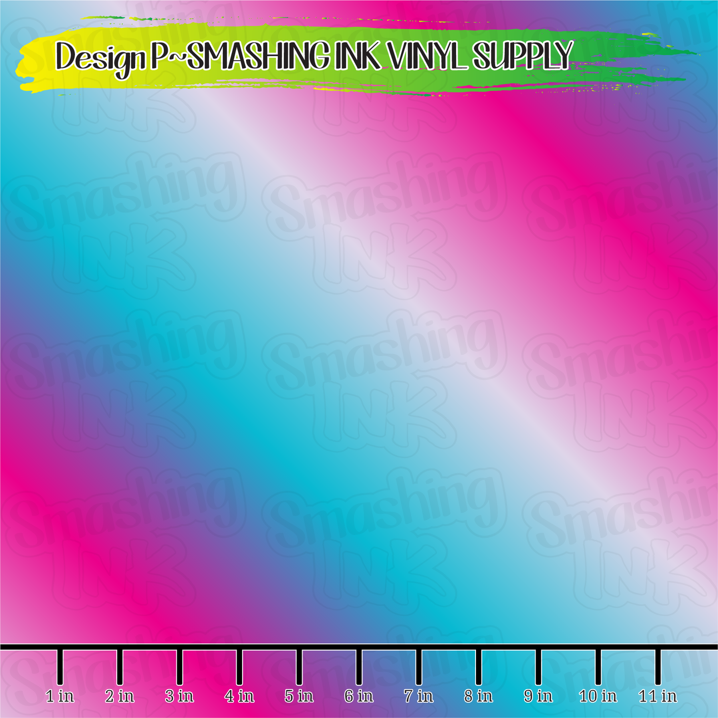 Pink Blue Ombre ★ Laser Safe Adhesive Film (TAT 3 BUS DAYS)