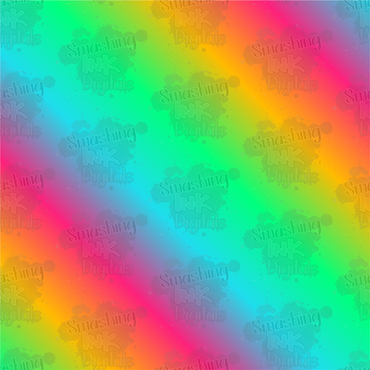 Rainbow Sorbet Ombre - Digital Paper