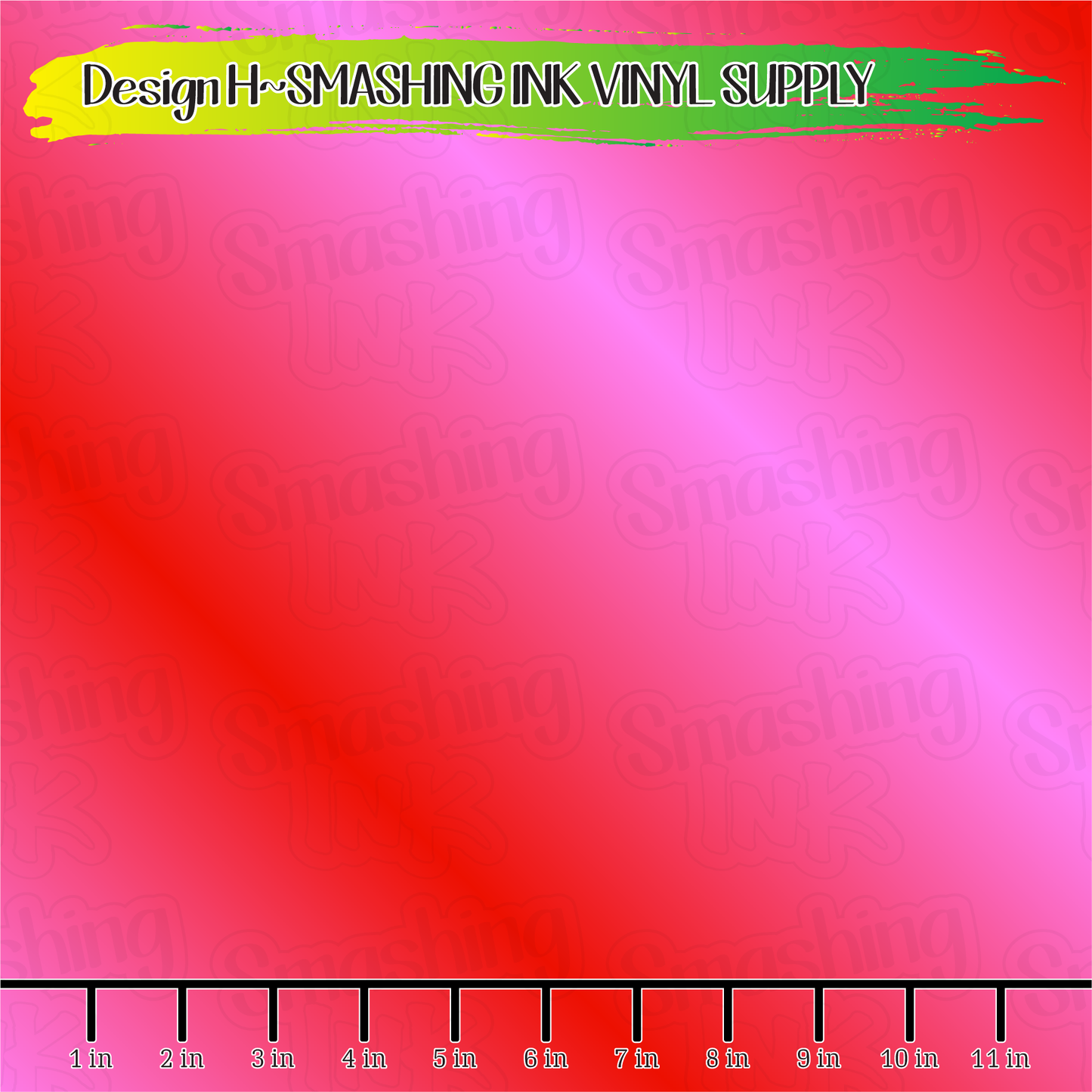Pink Red Ombre  ★ Pattern Vinyl | Faux Leather | Sublimation (TAT 3 BUS DAYS)
