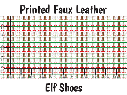 Elf Shoes - Faux Leather Sheet (SHIPS IN 3 BUS DAYS)