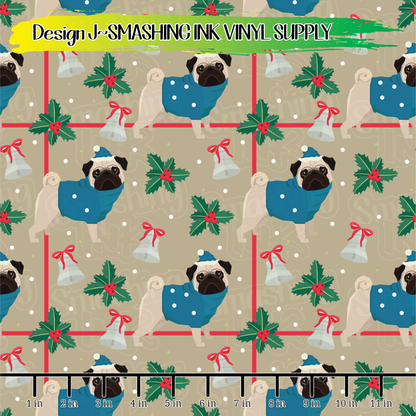 Puggly Sweaters ★ Pattern Vinyl | Faux Leather | Sublimation (TAT 3 BUS DAYS)