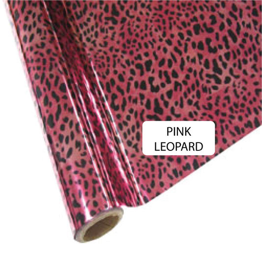 Pink Leopard - Heat Transfer Foil