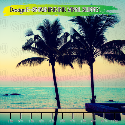 Summer Sunsets ★ Laser Safe Adhesive Film (TAT 3 BUS DAYS)