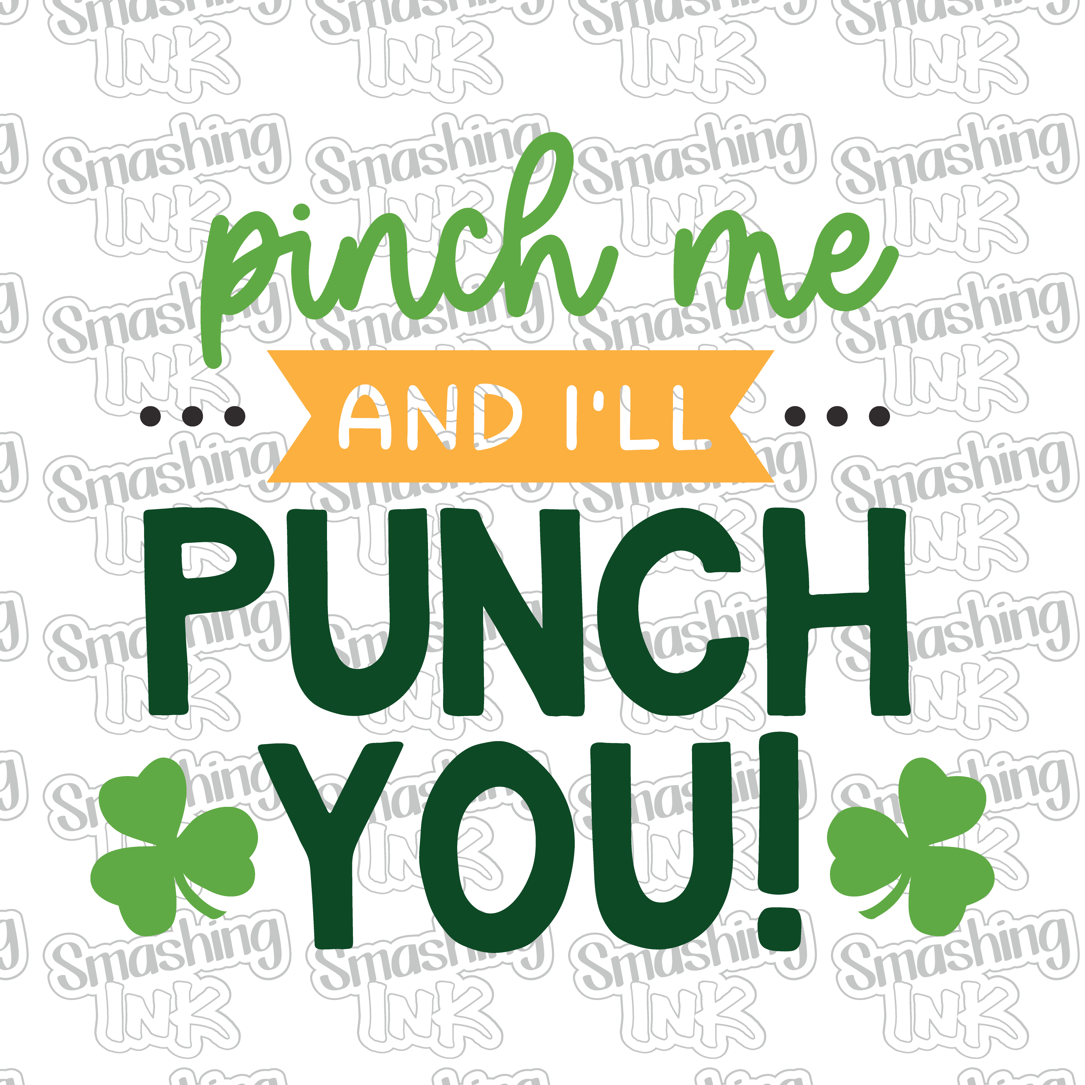 Pinch Me I'll Punch You - Heat Transfer | DTF | Sublimation (TAT 3 BUS ...