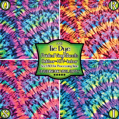 Tie Dye ★ Laser Safe Adhesive Film (TAT 3 BUS DAYS)