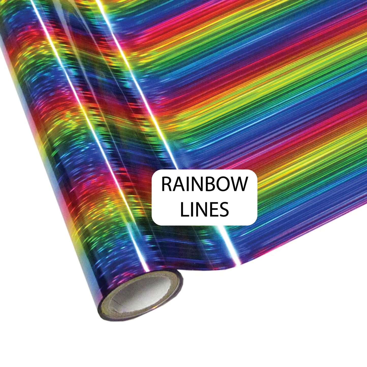 RAINBOW LINES - Heat Transfer Foil