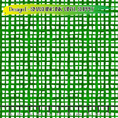 St. Patty Pattern ★ Laser Safe Adhesive Film (TAT 3 BUS DAYS)