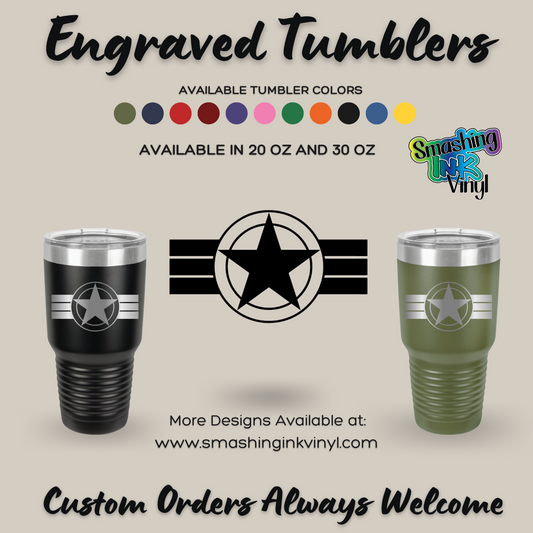 Ridgevue Logo - Engraved Tumblers (TAT 3-5 BUS DAYS)