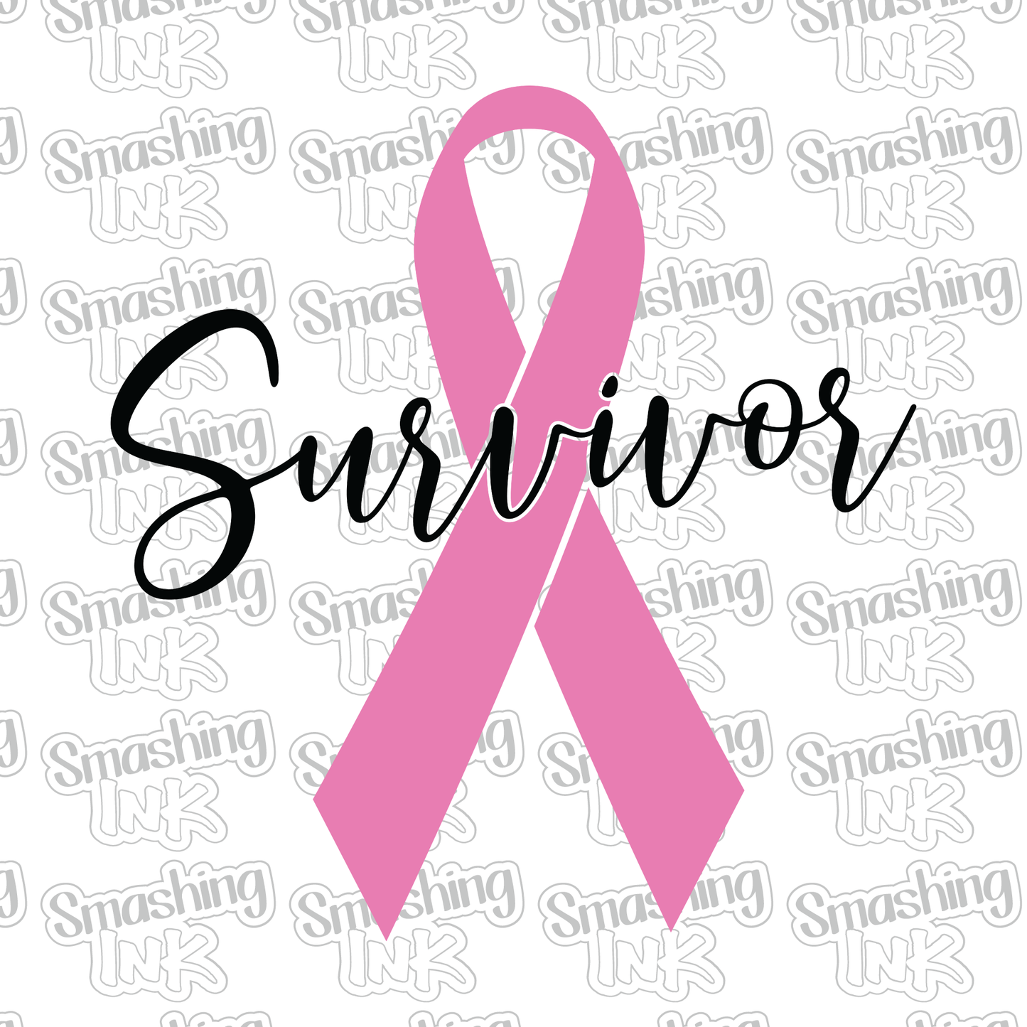 Survivor Ribbon - Heat Transfer | DTF | Sublimation (TAT 3 BUS DAYS) [7A-20HTV]