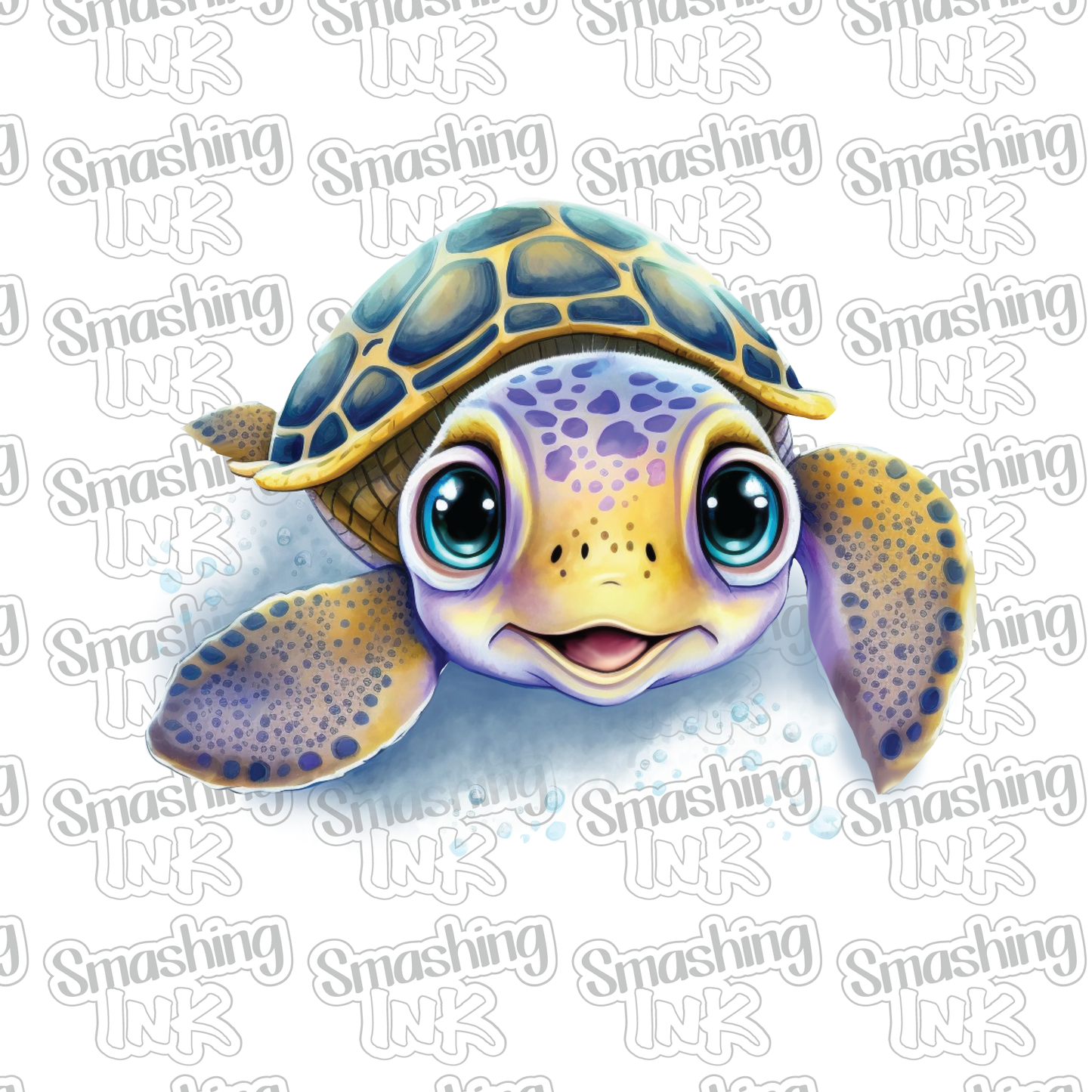 Sweet Baby Turtle - Heat Transfer | DTF | Sublimation (TAT 3 BUS DAYS) [6I-6HTV]