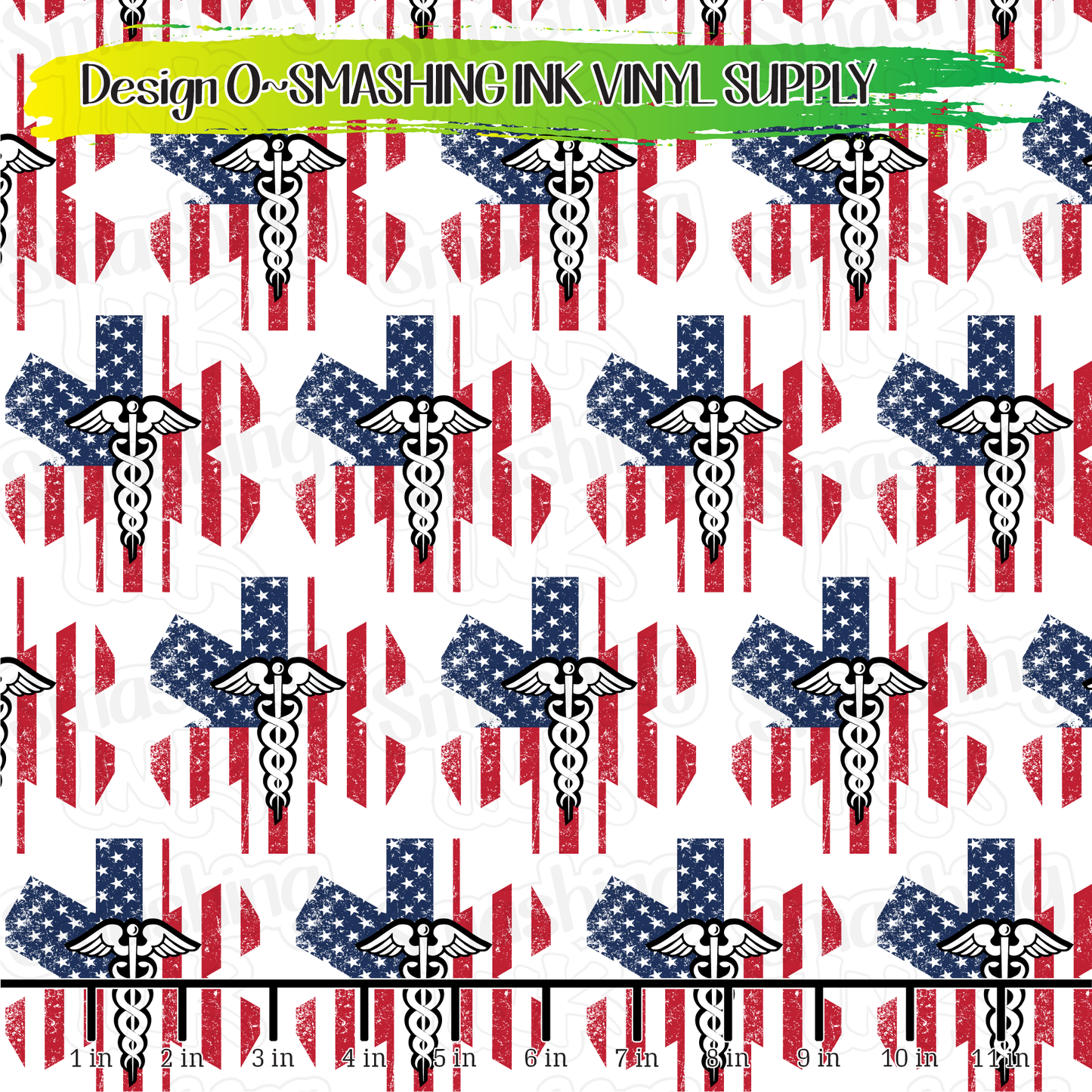 American EMT ★  Pattern Vinyl | Faux Leather | Sublimation (TAT 3 BUS DAYS)